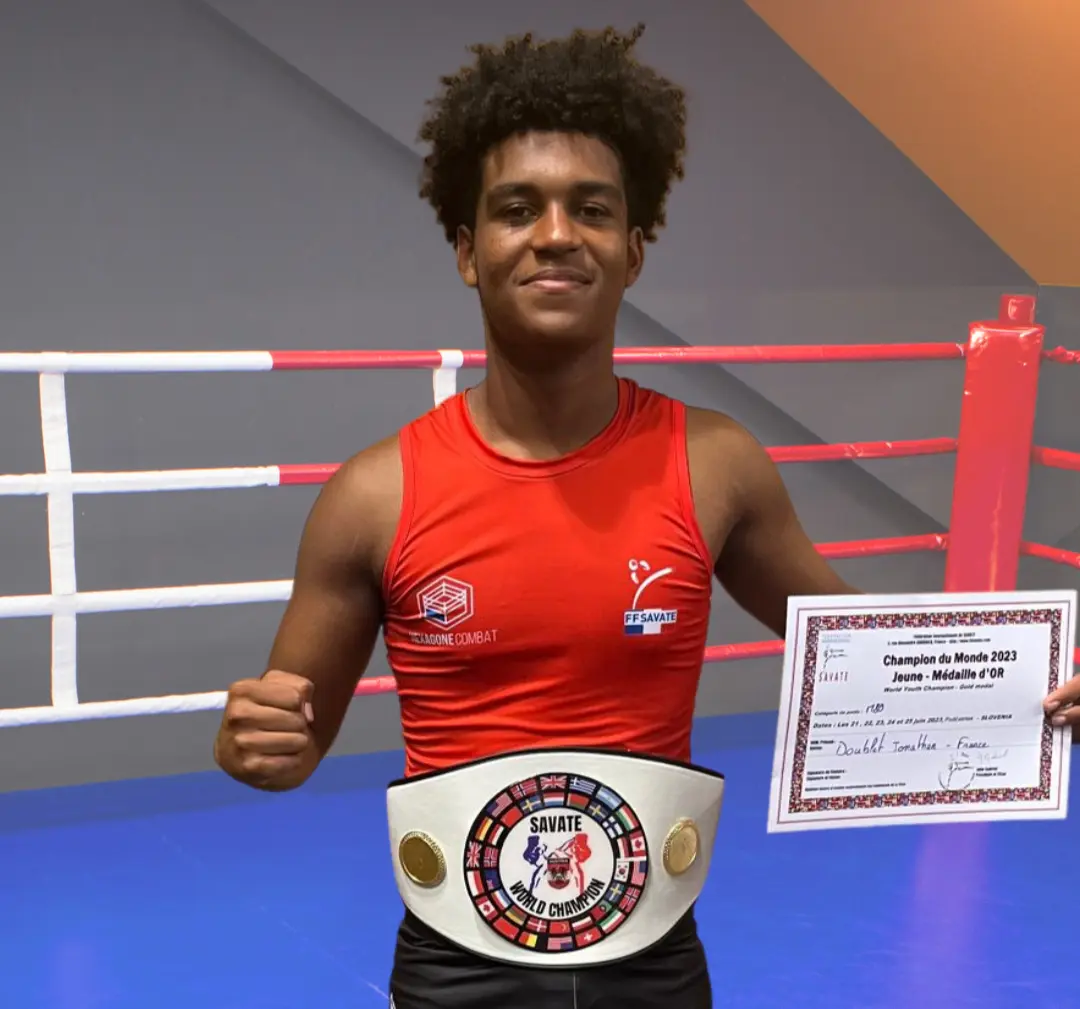 Jonathan Doublet en combat